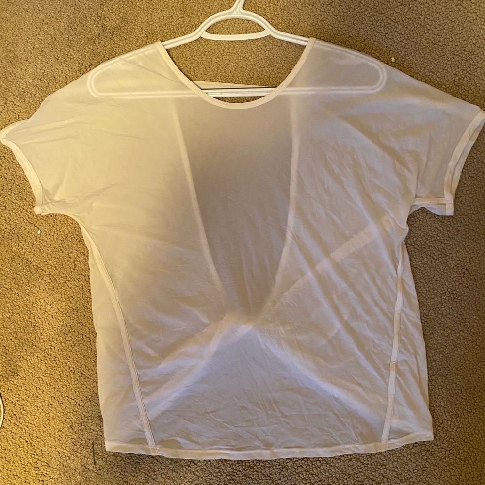 cute twist back Lululemon shirt barely worn.